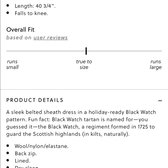 J Crew Belted Blackwatch Plaid Sheath Dress NEW - Picture 7 of 7